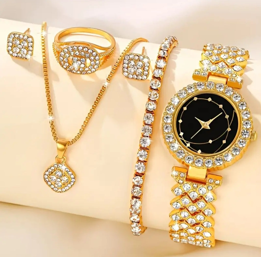A58 Plus 6 IN 1 Smartwatch Set