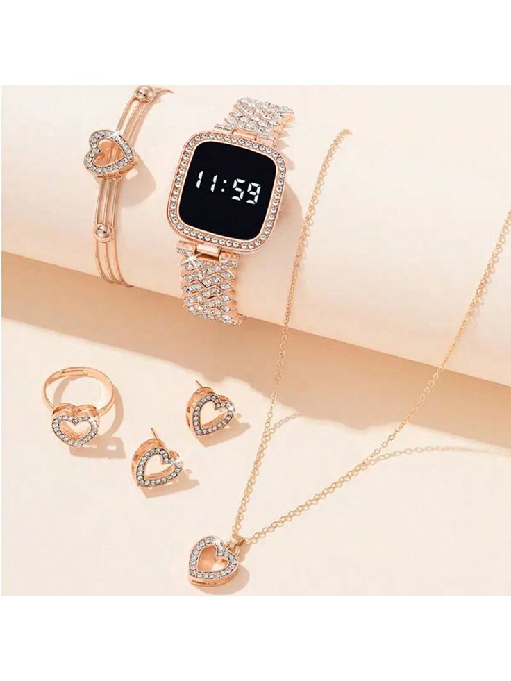 A58 Plus 6 IN 1 Smartwatch Set